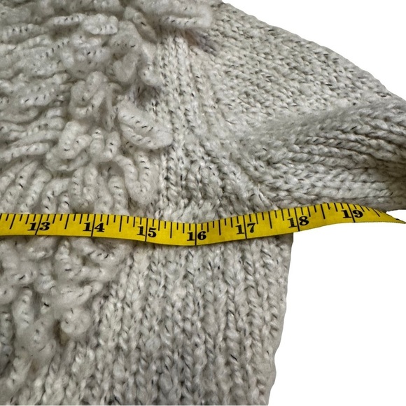 Twiggy White and Black Marled Sweater Jacket Outerwear Size Medium NEW - Picture 10 of 14